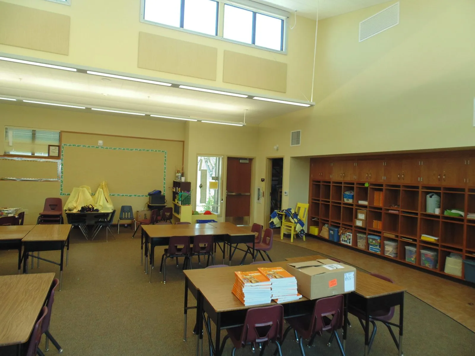 Second classroom interior