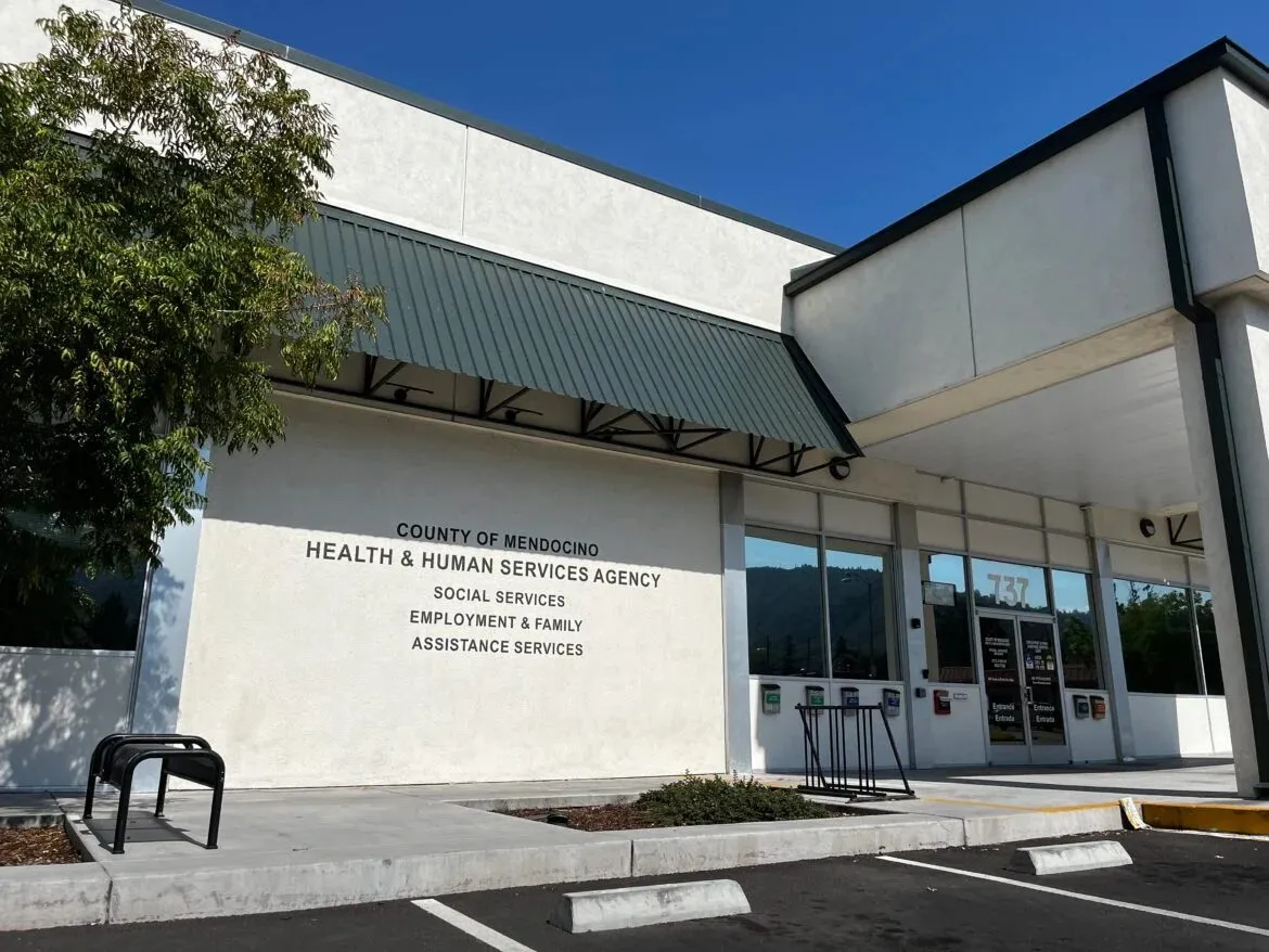 Building entry with new metal canopy